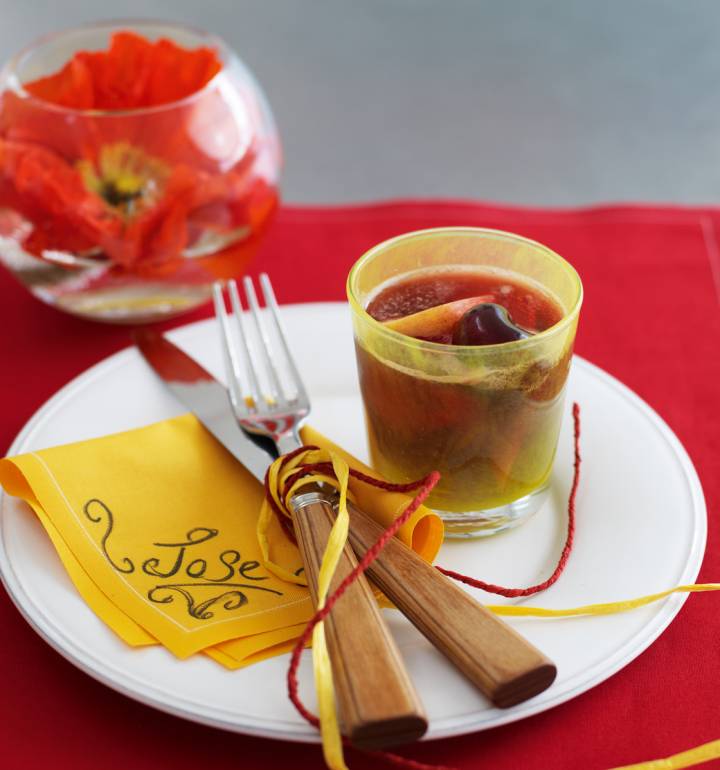 Cherry sangria