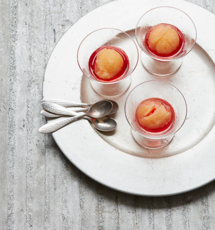 Clementine sorbet