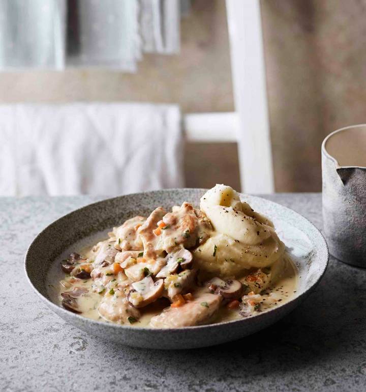 Alpine chicken stew