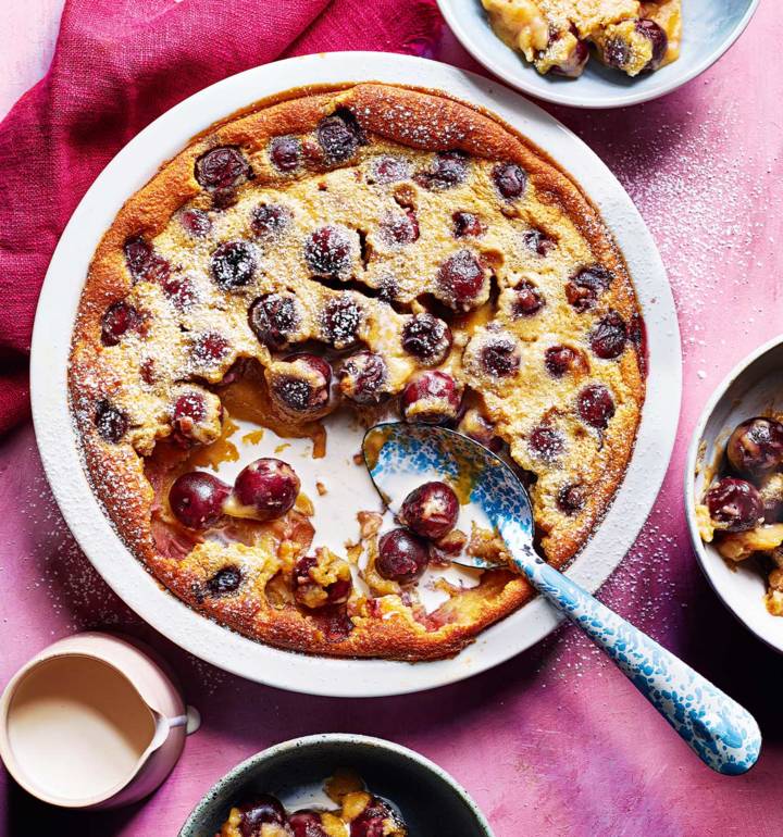 Cherry clafoutis
