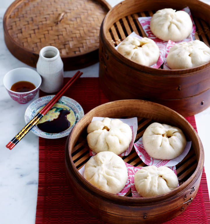 Chinese steamed pork buns Sainsbury`s Magazine