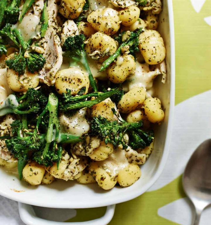 Chicken gnocchi bake