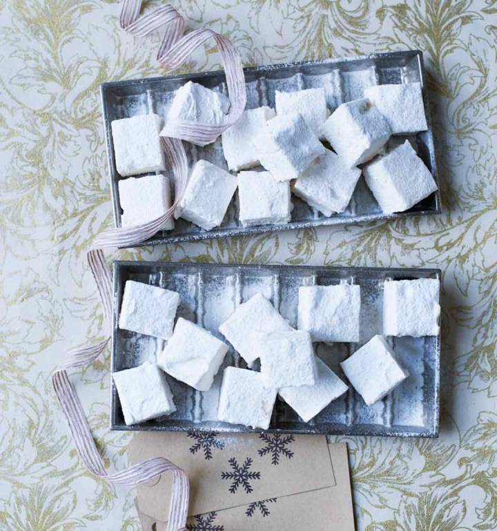 Ginger spiced marshmallows