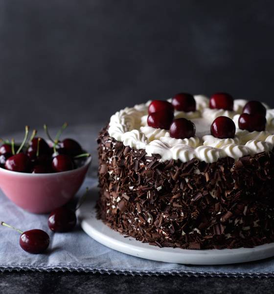 Black Forest Cake Recipe | Black Forest Gateau Recipe