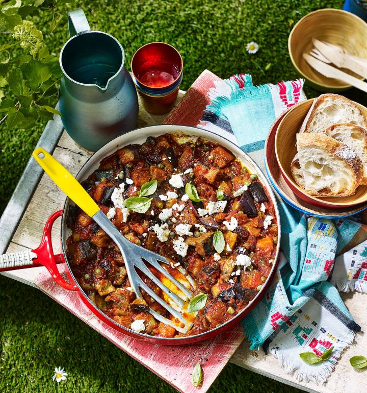 Campers’ caponata