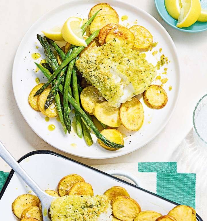 Cod with tartare crumb