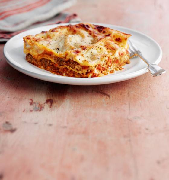 Sausage and fennel lasagne