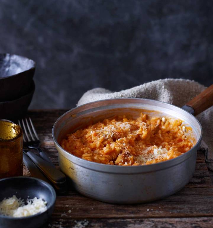 Chicken and tomato risotto recipe | Sainsbury`s Magazine