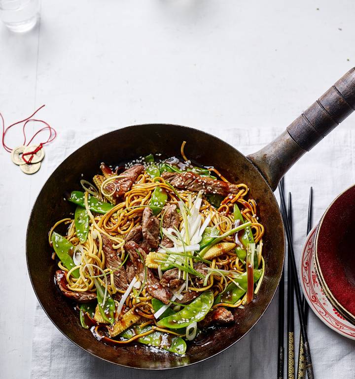 Hoisin steak stir-fry