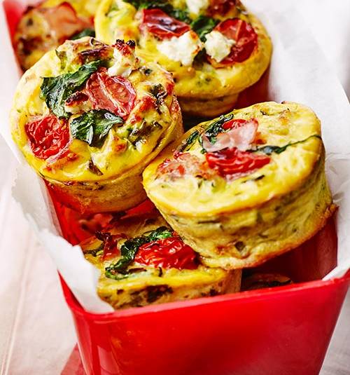On-the-move low-carb ‘muffins’