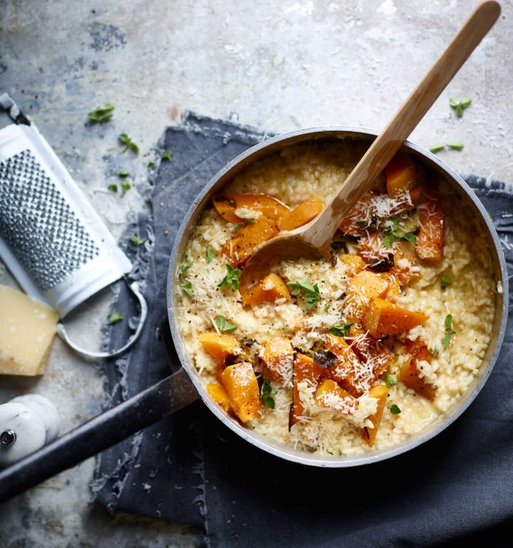 Pumpkin risotto