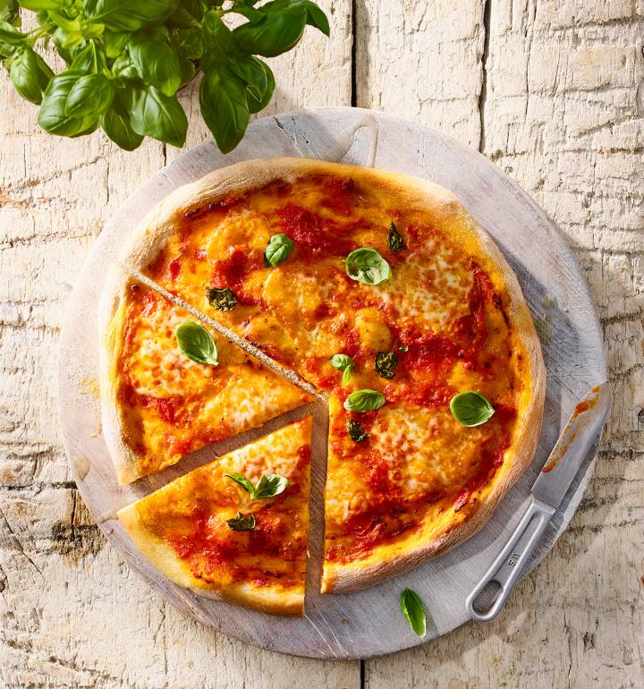 Margherita pizza
