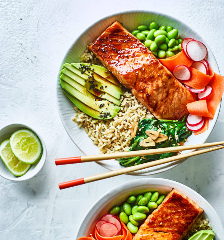 California salmon bowl