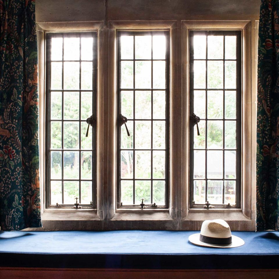 Stone mullioned windows