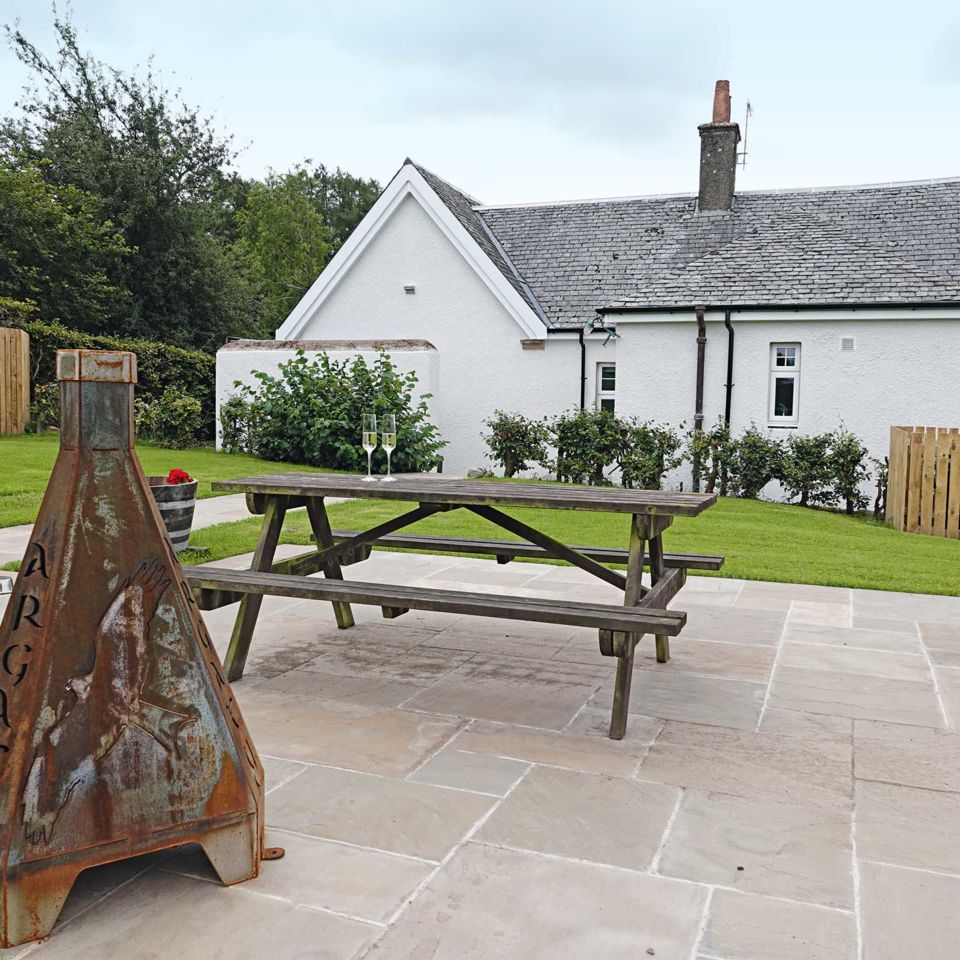 The family-friendly Argaty Cottage