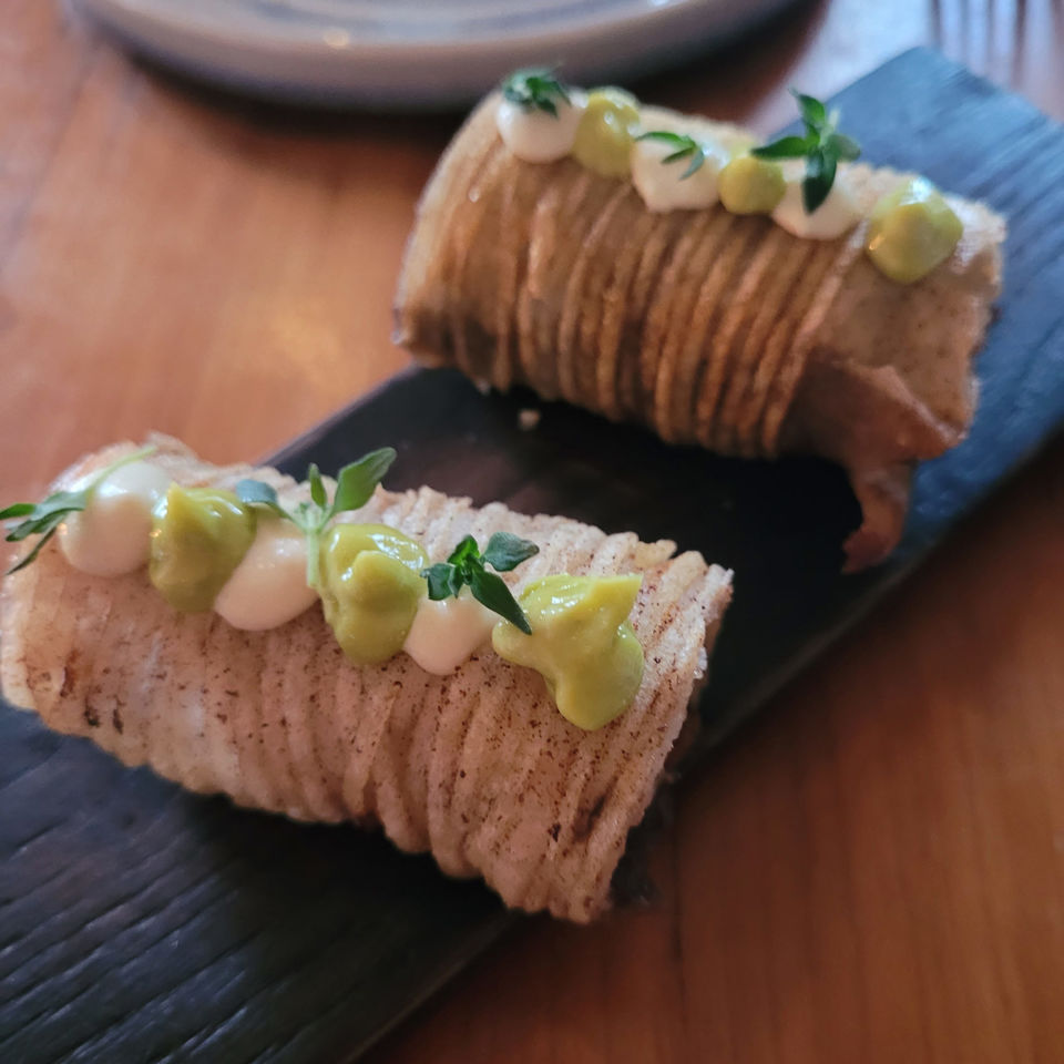 Deep-fried ox cheek