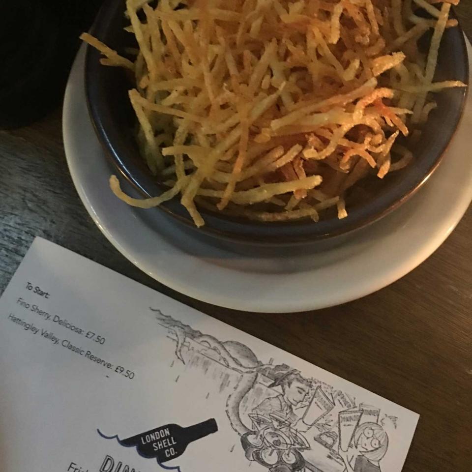 Angel hair fries