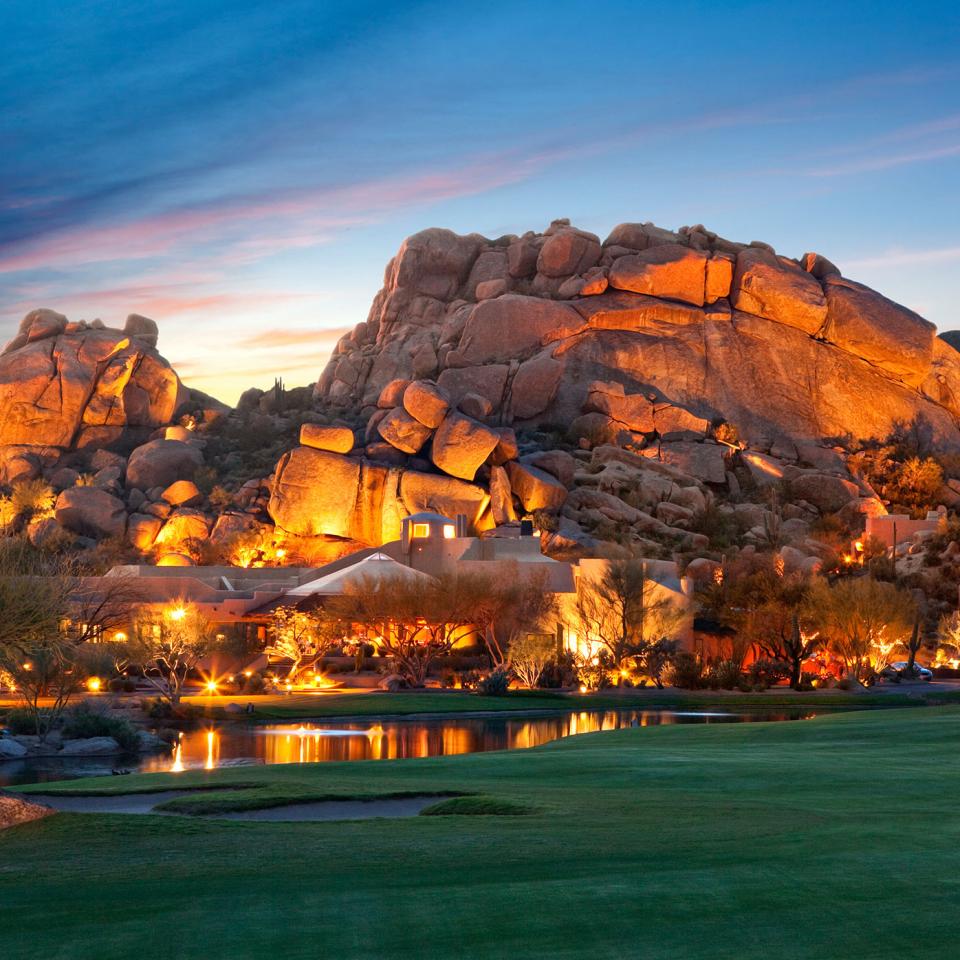 Sunset at Boulders