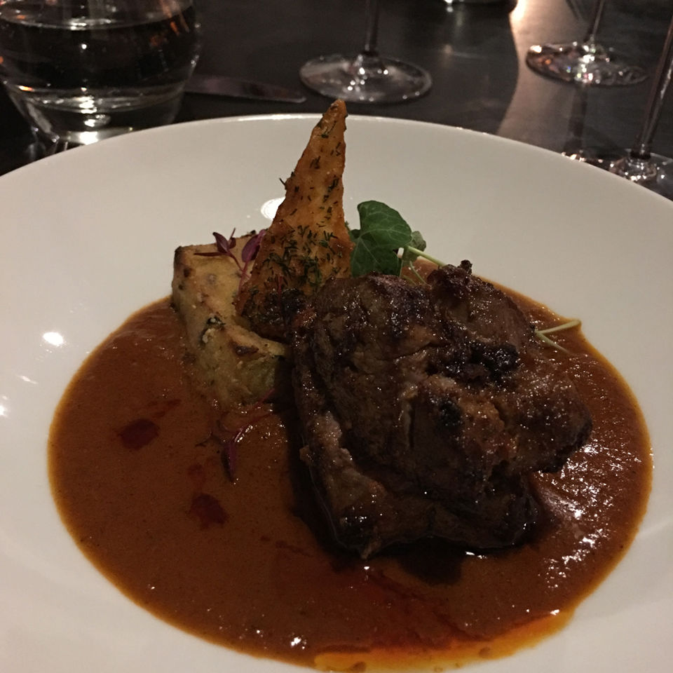 Lamb with rogan josh sauce