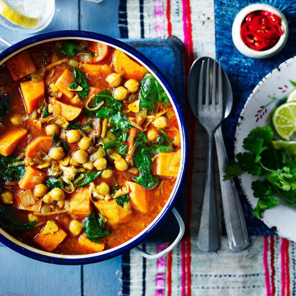 Malaysian sweet potato curry