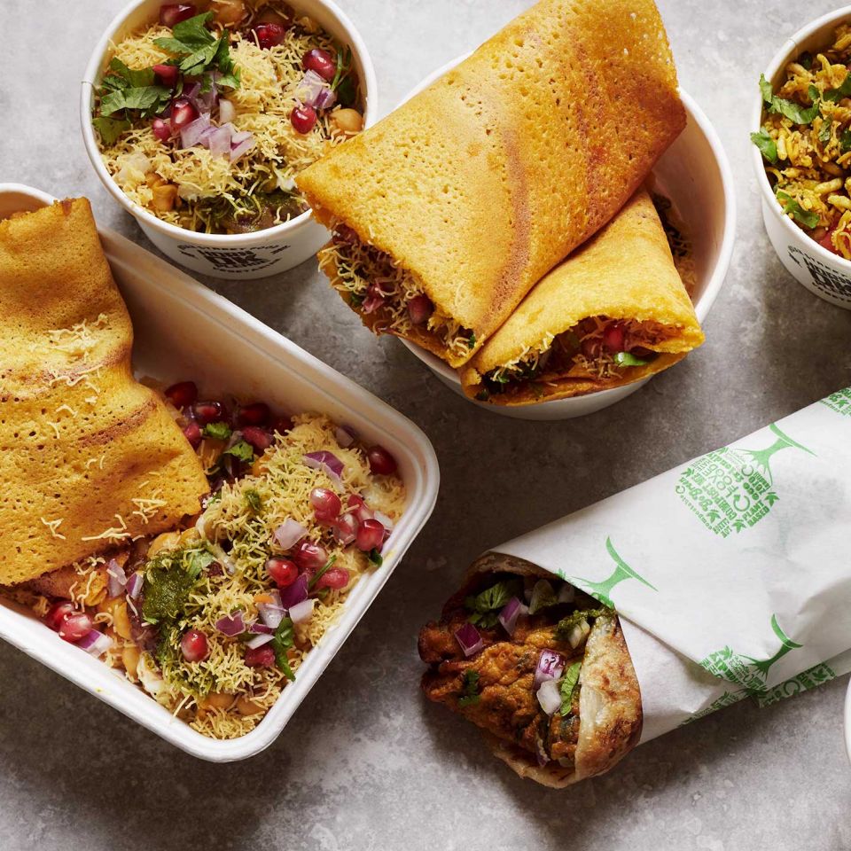 Masala dosa from the Horn OK Please stall. Image: Joe Woodhouse