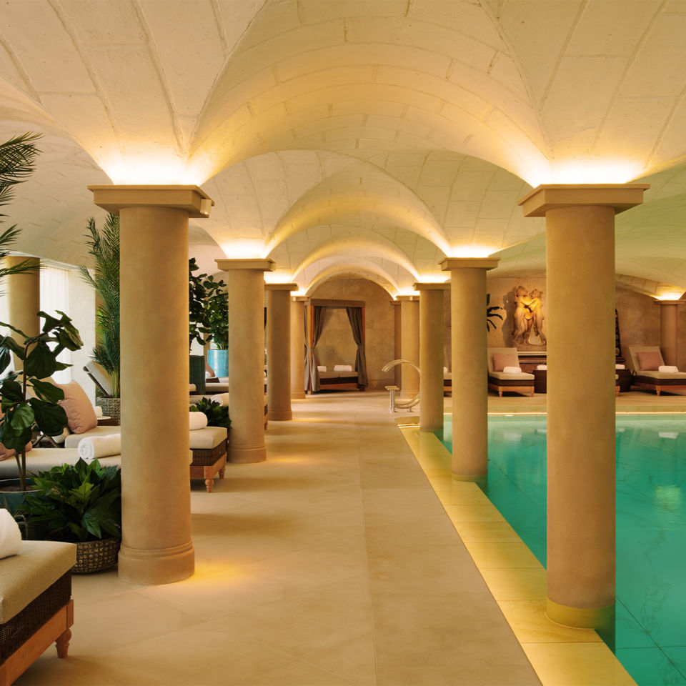 The Three Graces spa indoor pool
