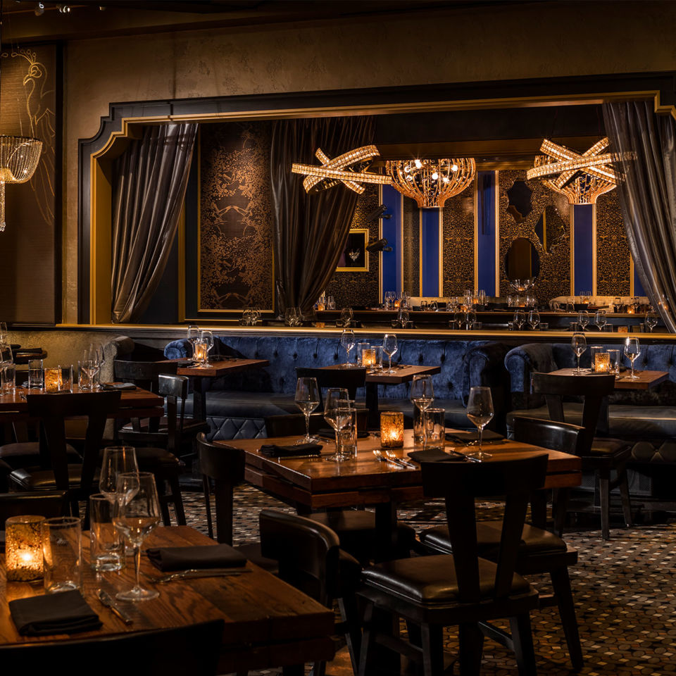 The glam Beauty & Essex Dining Room