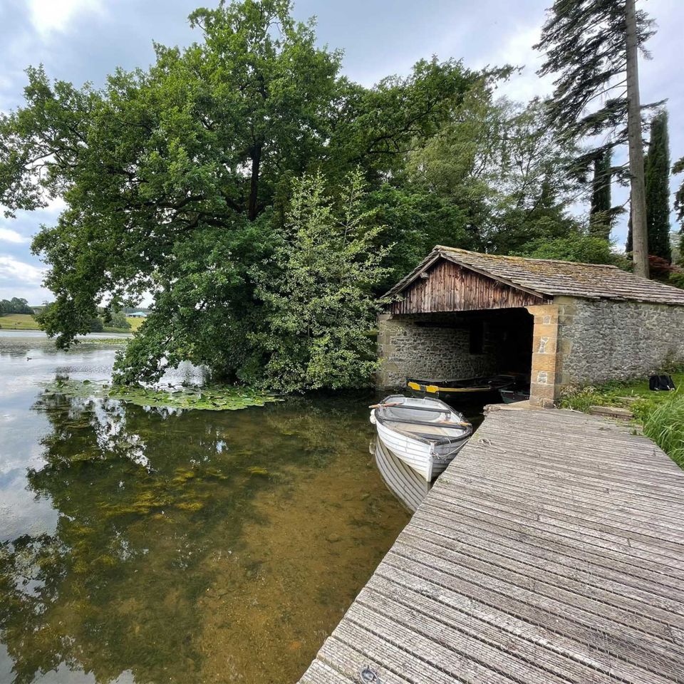 The boathouse