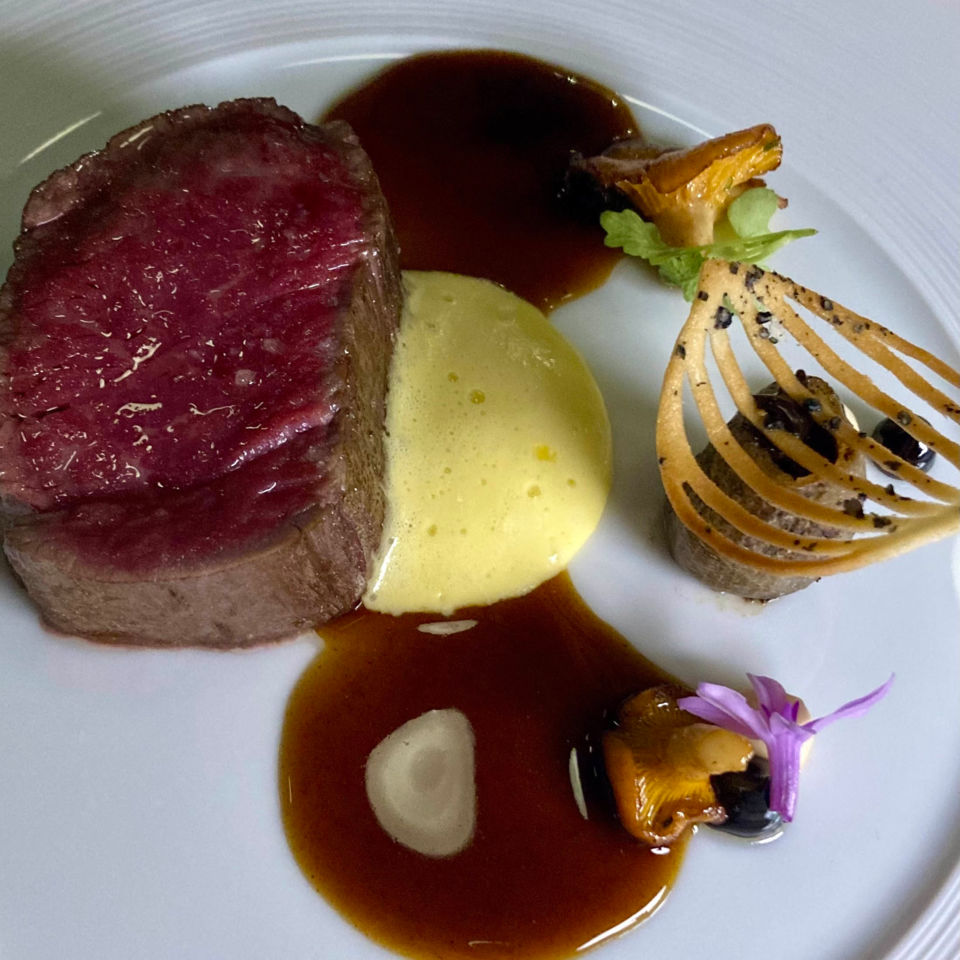 Dry-aged Yorkshire beef striploin