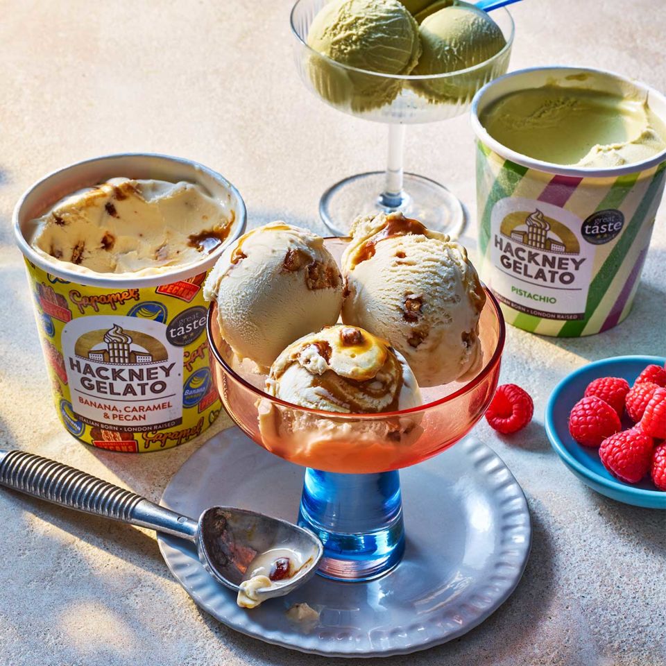 Hackney Gelato Raspberry Sponsored: Sunshine food | Sainsbury`s Magazine