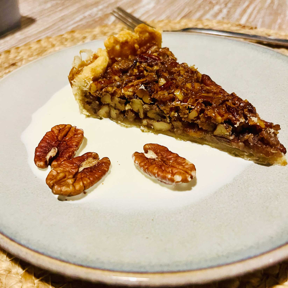 Maple pecan tart