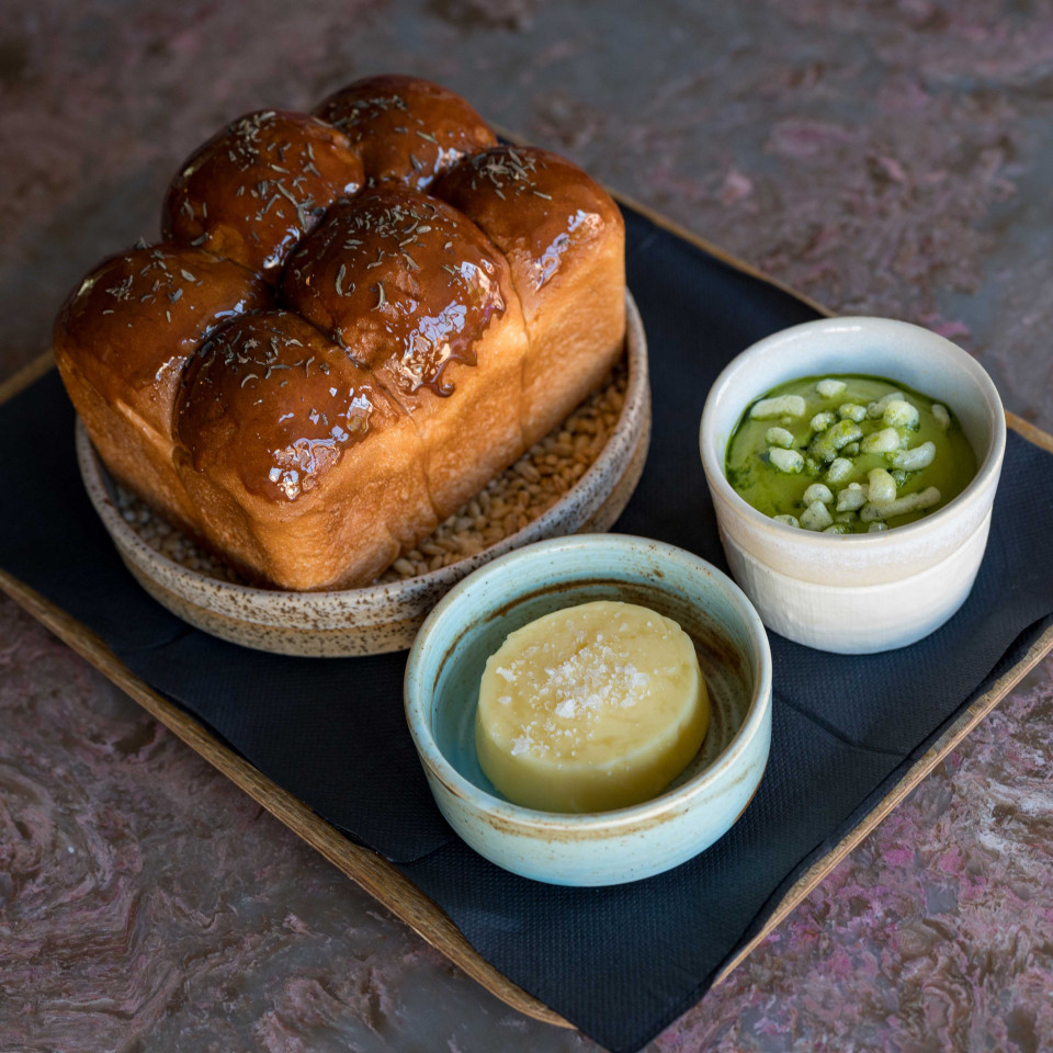 Tear-and-share Japanese milk bread