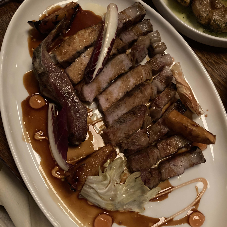 The Old Spot pork chop – a triumph of meaty loveliness