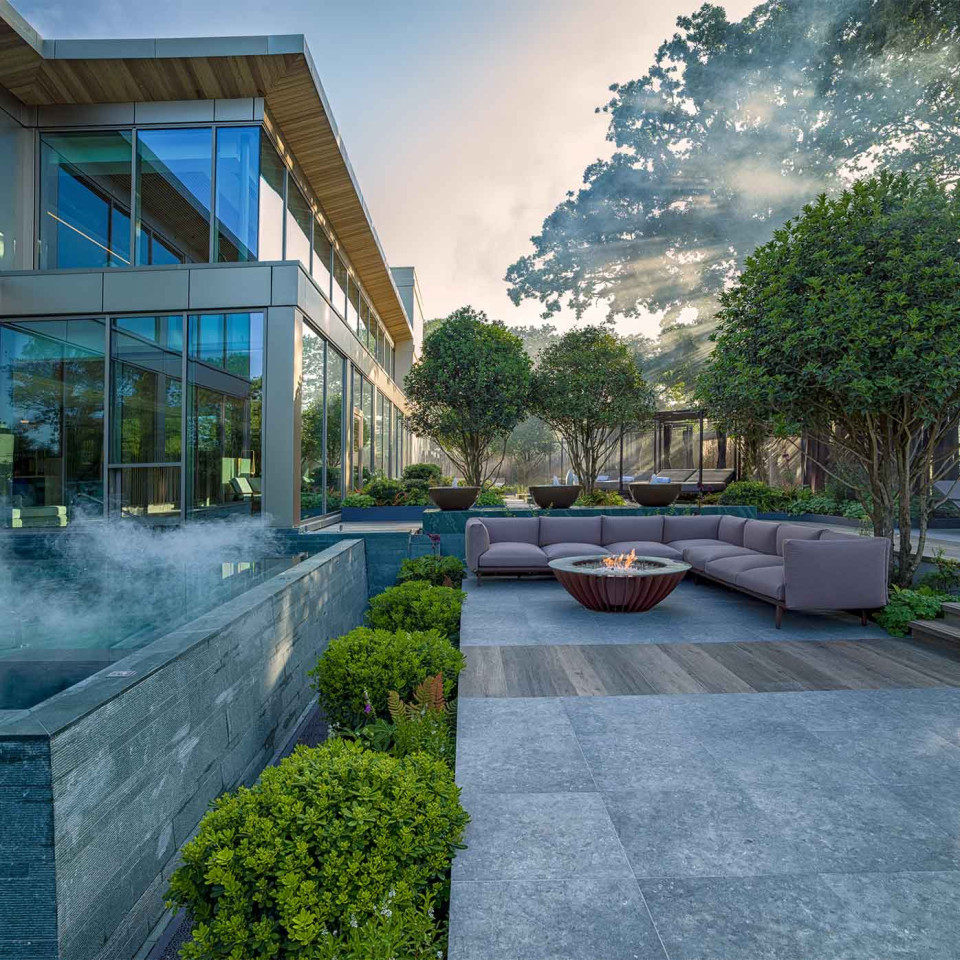 The hotel's magnificent spa, The Club at Cottonmill
