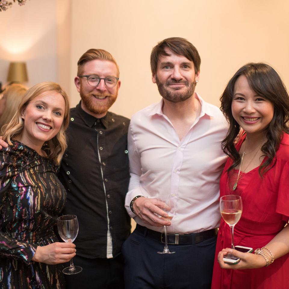 Juliet Sear, Paul A Young, Eric Lanlard and Ching-He Huang. Image: Chris O'Donovan