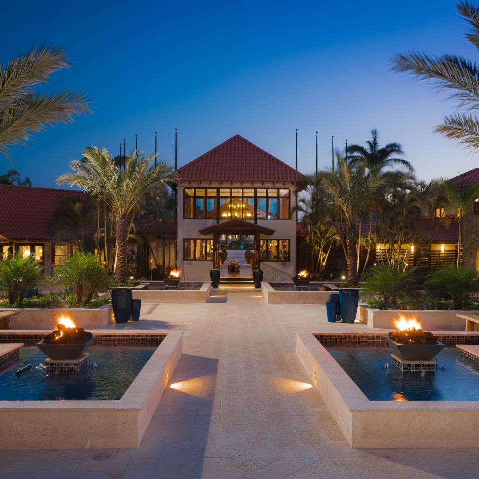 The Sandals Grenada courtyard