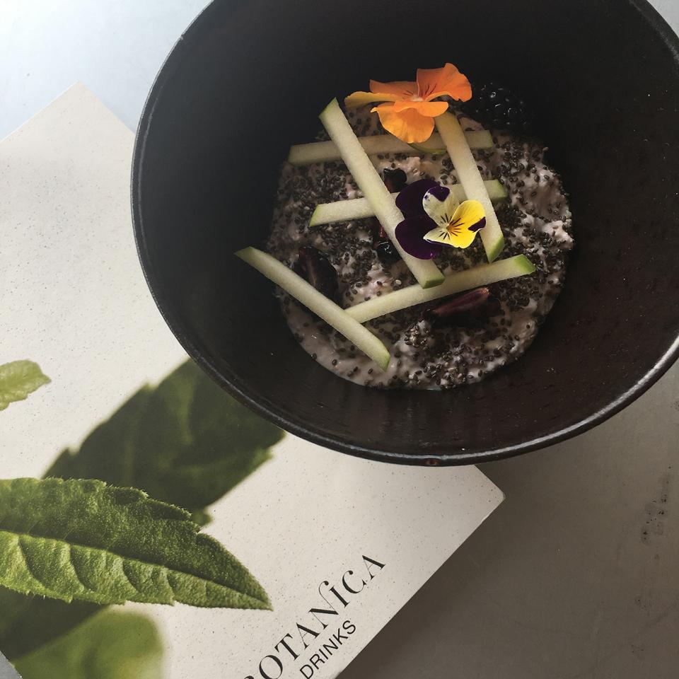 Healthier treats at the spa’s restaurant Botanica