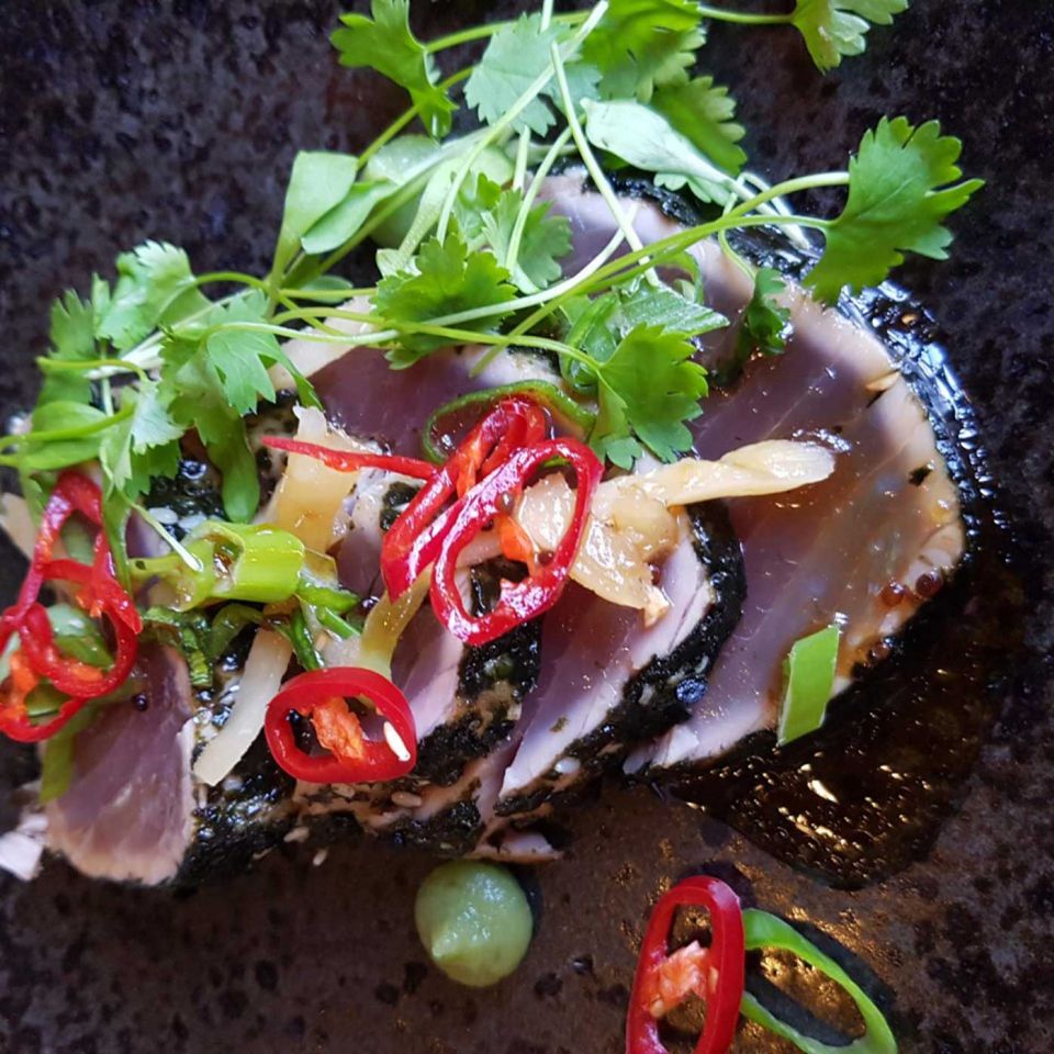 ‘Delicious’ tuna tataki