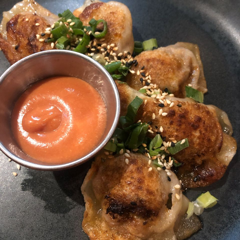 Cheeseburger dumplings