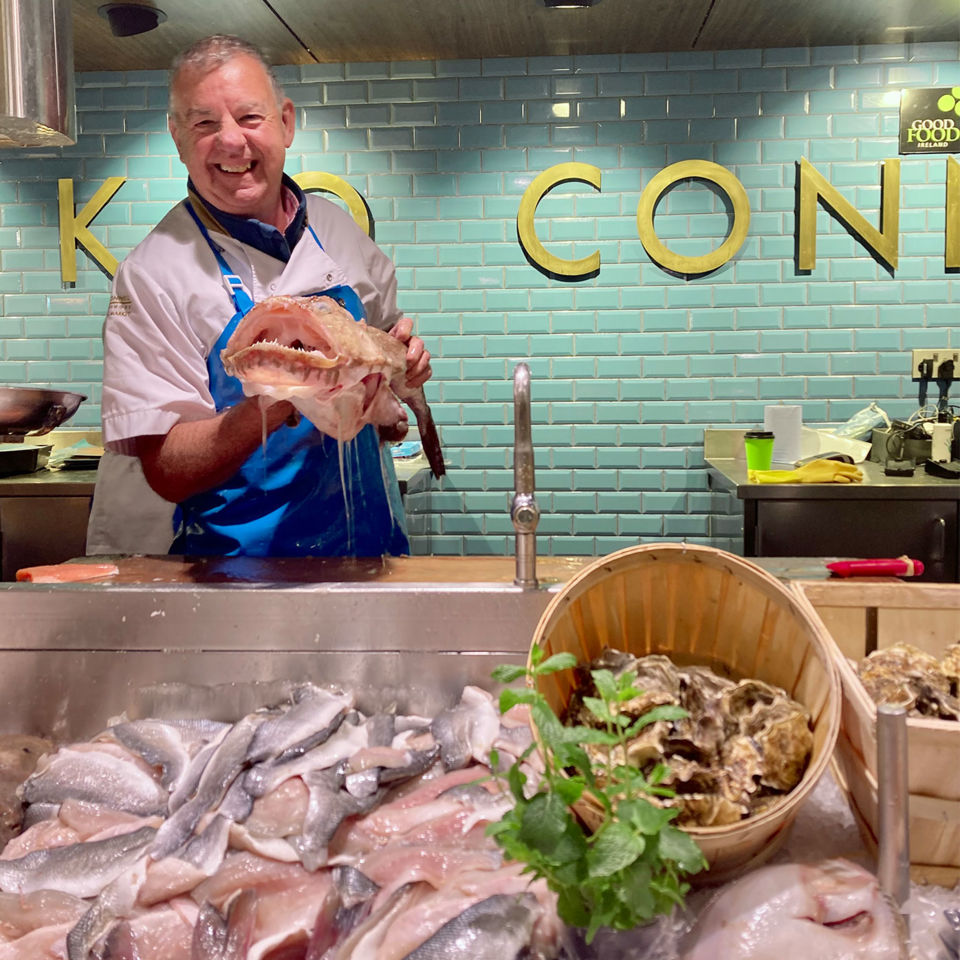 K O’Connell fishmongers at Cork’s English Market