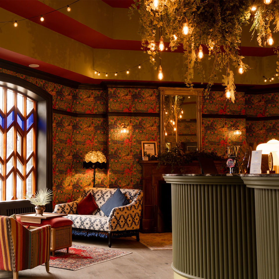 The hotel’s Hunter’s Bar
