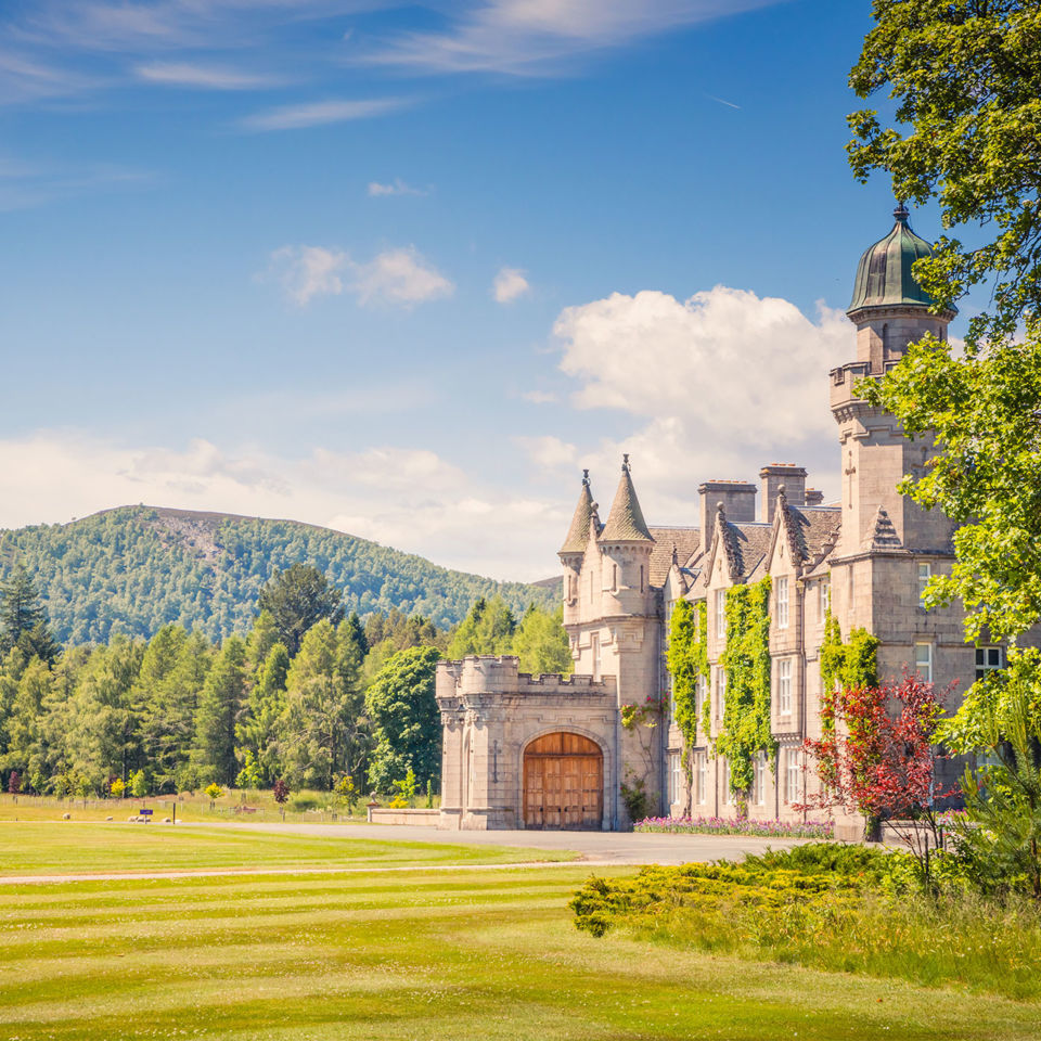 The grounds of Balmoral castle