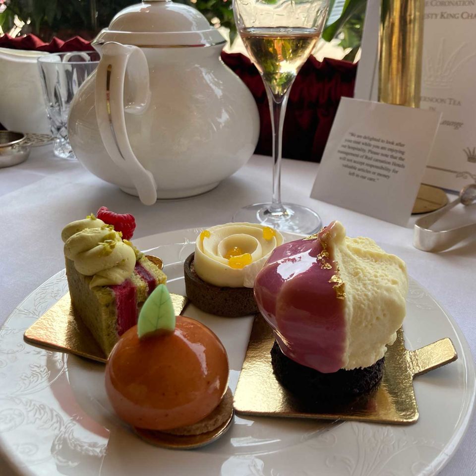 Afternoon tea cakes