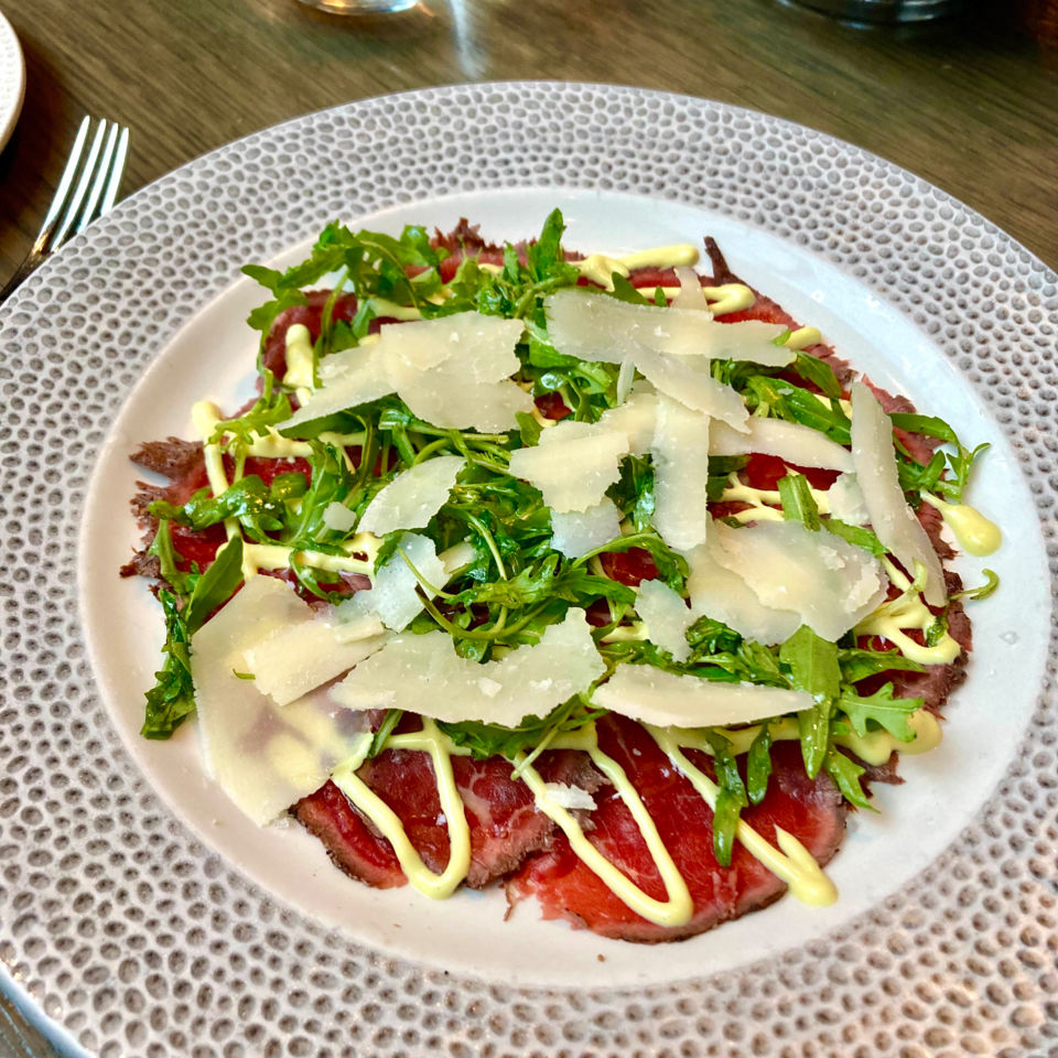 The Carpaccio di Manzo