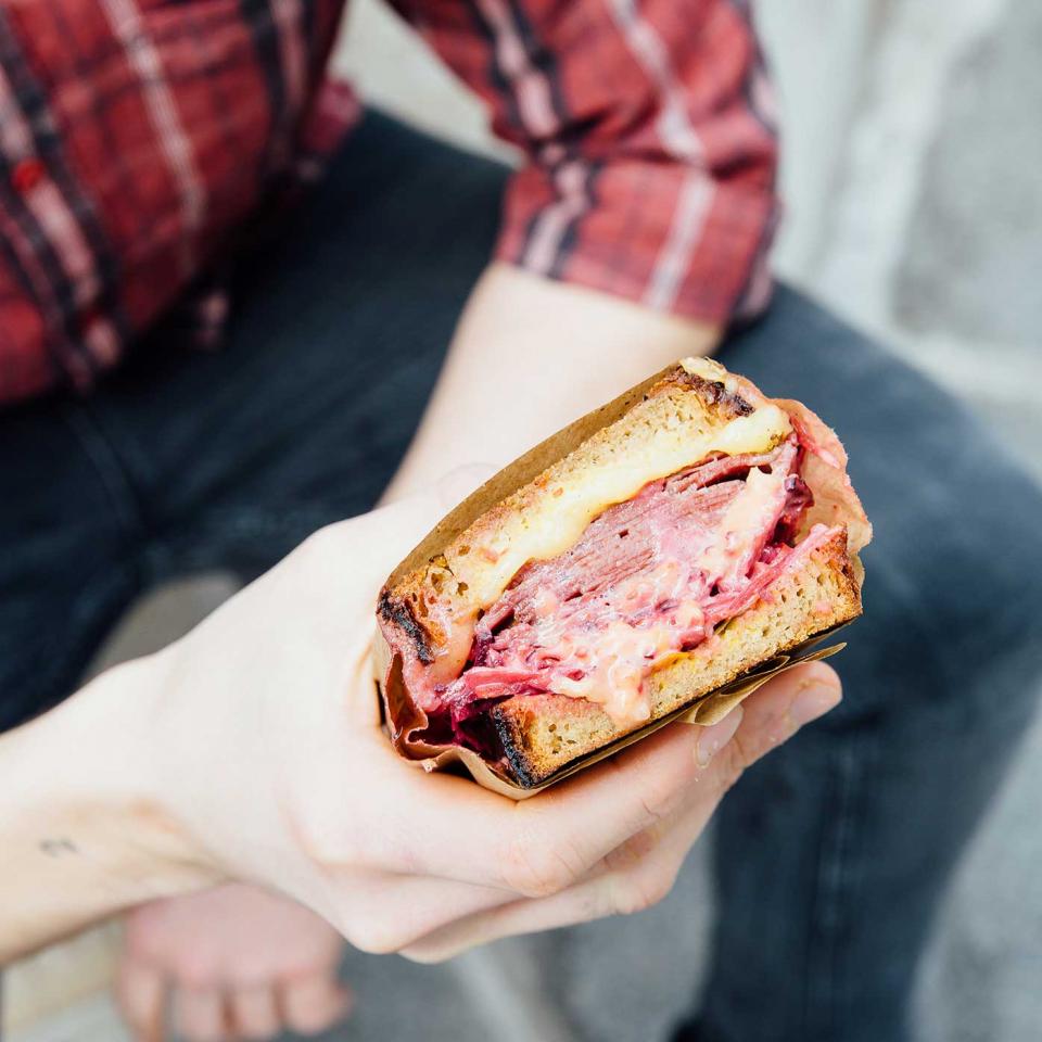 Reuben sandwich. Image: Food Feels