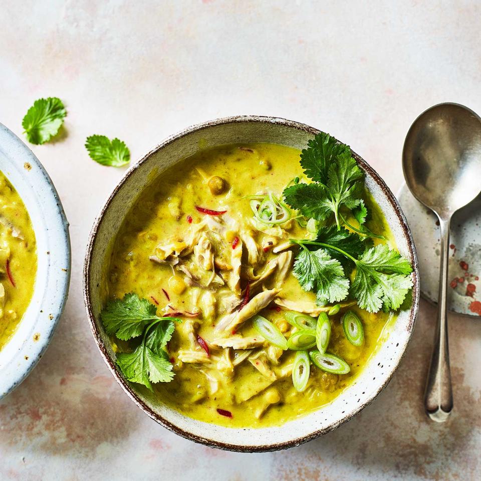 Spicy chicken soup. Image: Martin Poole