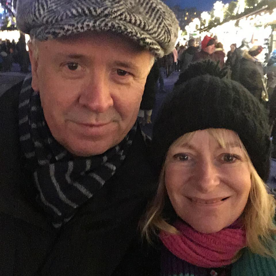 Fiona with husband, Jimmy
