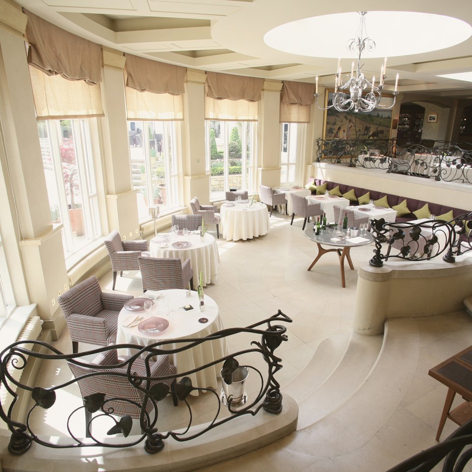 The dining room