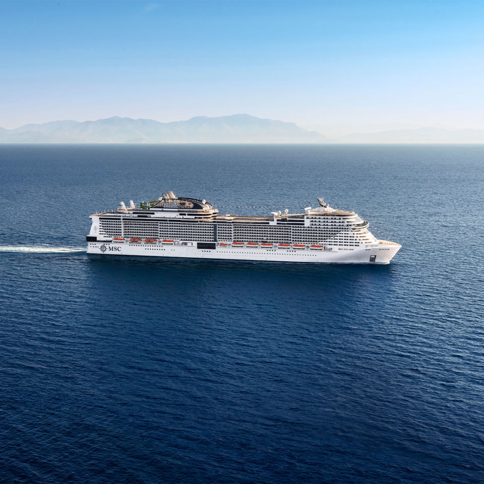 MSC virtuosa at sea