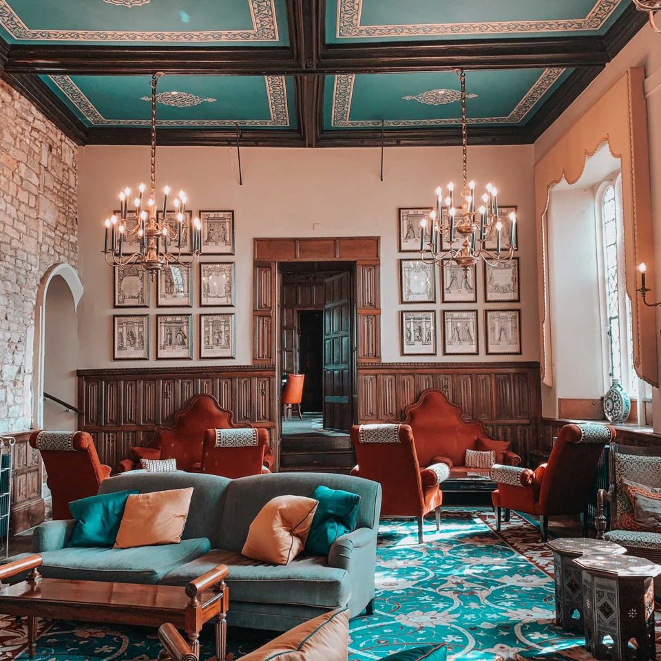 Lavish interiors